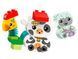 Первый конструктор для малышей Поезд животных LEGO DUPLO My First, 19 деталей 10412 bab-395845 фото 3