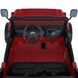 Детский электромобиль Джип Toyota FJ Cruiser 2566AEBLR-3 двухместный, 4 мотора по 35W, EVA, кожа, MP3, USB, Bluetooth, красный mp-317643 фото 13