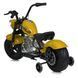 Мотоцикл M 6016AL-6 36V 1шт 2*18V9AH, 1*350W, USB, BLUETOOTH, TF, шкіра, жовтий mp-306659 фото 2