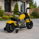 Мотоцикл M 6016AL-6 36V 1шт 2*18V9AH, 1*350W, USB, BLUETOOTH, TF, шкіра, жовтий mp-306659 фото 15