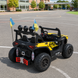 Джип M 6019EBLR-6 2, 4G на радіокеруванні, 2*12V12AH, 4*45W, MP3, USB, TF, BLUETOOTH, EVA, APP, шкіра, музика, світло, жовтий mp-304789 фото 14