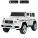 Джип M 6137EBLR-1 на радиоуправлении, 4*45W, 1*12V14AH, MP3, USB, TF, EVA, шкіра, музыка, свет, білий mp-310430 фото