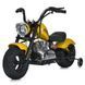 Мотоцикл M 6016AL-6 36V 1шт 2*18V9AH, 1*350W, USB, BLUETOOTH, TF, шкіра, жовтий mp-306659 фото 1