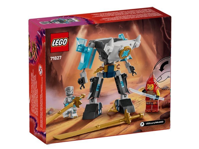 Конструктор LEGO Ninjago Боевой костюм-робот Зейна, 92 детали 71827 bab-395912 фото