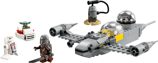 Конструктор LEGO Star Wars Зоряний винищувач N-1 Мандо й Ґроґу 92 деталі afk-100893 фото