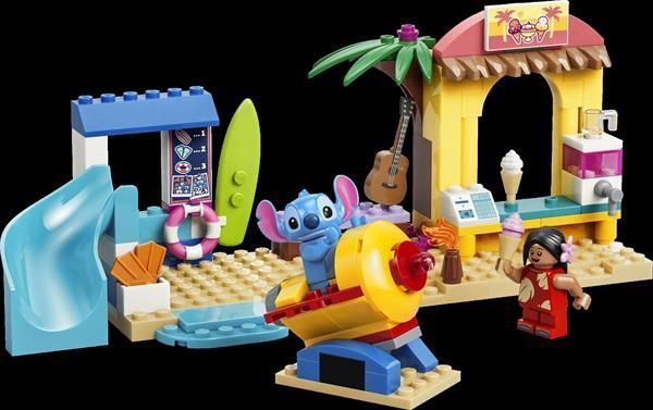 Конструктор LEGO&reg; Disney Веселье на пляже с Лило и Стичем, 113 деталей afk-186935 фото