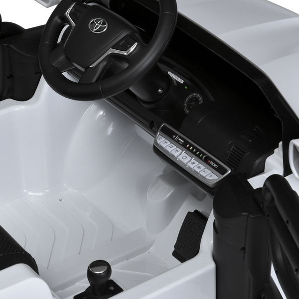 Дитячий електромобіль Bambi M 5101 EBLR-1 Toyota Land Cruiser, білий mp-292185 фото