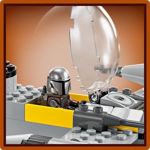 Конструктор LEGO Star Wars Зоряний винищувач N-1 Мандо й Ґроґу 92 деталі afk-100893 фото