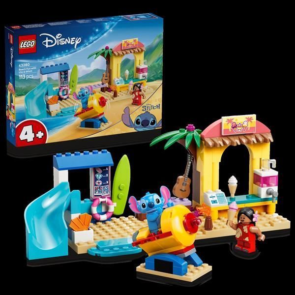 Конструктор LEGO&reg; Disney Веселье на пляже с Лило и Стичем, 113 деталей afk-186935 фото