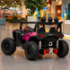 Джип M 6019EBLR-8 2, 4G на радіокеруванні, 2*12V12AH, 4*45W, MP3, USB, TF, BLUETOOTH, EVA, APP, шкіра, музика, світло, рожевий mp-304790 фото 12