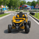 Детский электромобиль Джип Багги Bambi Racer M 6256EBLR-6, 4 мотора по 45W, EVA, кожа, MP3, USB, Bluetooth, желтый mp-329688 фото 5