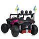 Джип M 6019EBLR-8 2, 4G на радіокеруванні, 2*12V12AH, 4*45W, MP3, USB, TF, BLUETOOTH, EVA, APP, шкіра, музика, світло, рожевий mp-304790 фото 4