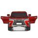 Детский электромобиль Джип Lexus LX 570 M 3906 (MP4) EBLRS-3 двухместный, 4 мотора по 35W, MP4, EVA, кожа, крашеный красный mp-335700 фото 2