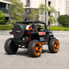 Дитячий електромобіль Джип Bambi M 5824 EBLRS-19 (24V) Jeep, карбоновий mp-297468 фото 13