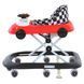 Ходунки ME 1216 CAR WAY Red-Black музыка, колеса 8шт, стопор, красно-черный mp-326287 фото 4
