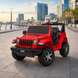 Дитячий електромобіль Джип Jeep Wrangler Rubicon Bambi M 4176 EBLR-3 червоний, 4 мотори по 35W, MP3, Bluetooth, EVA, шкіра mp-221219 фото 13