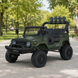 Детский электромобиль Джип Toyota FJ Cruiser 2566AEBLR-5 двухместный, 4 мотора по 35W, EVA, кожа, MP3, USB, Bluetooth, зеленый mp-317644 фото 4