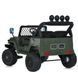 Детский электромобиль Джип Toyota FJ Cruiser 2566AEBLR-5 двухместный, 4 мотора по 35W, EVA, кожа, MP3, USB, Bluetooth, зеленый mp-317644 фото 12