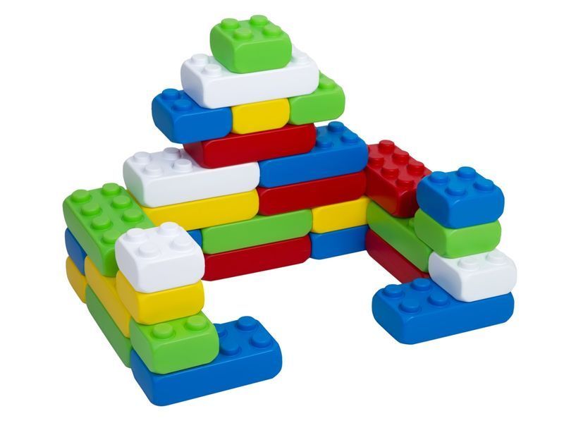 Конструктор великі блоки Mega Brick Bamsic №3, 25,5 см, великі деталі, BAMSIC 115/26 bab-383958 фото