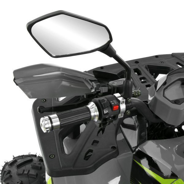 Квадроцикл HB-FC1450-11-5 мотор 1450W безщ, 5акум 12V/20AH,світло, до 50км/ч,до 82кг,сіро неоново-зелений mp-338096 фото