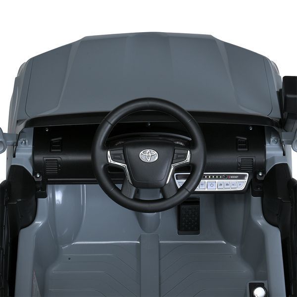Детский электромобиль Bambi M 5101 EBLR-11 Toyota Land Cruiser, серый mp-292186 фото