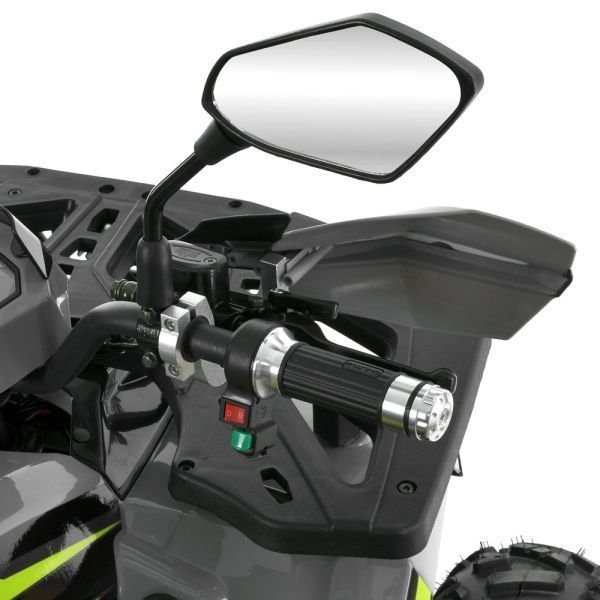 Квадроцикл HB-FC1450-11-5 мотор 1450W безщ, 5акум 12V/20AH,світло, до 50км/ч,до 82кг,сіро неоново-зелений mp-338096 фото