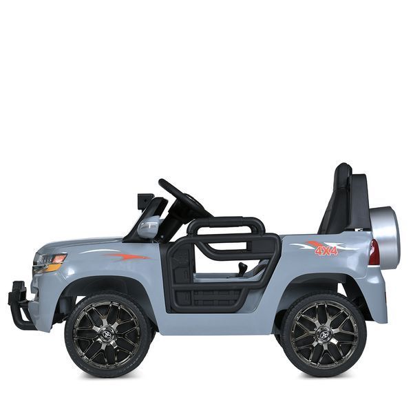 Детский электромобиль Bambi M 5101 EBLR-11 Toyota Land Cruiser, серый mp-292186 фото