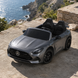 Детский электромобиль Mercedes-AMG GT R Roadster M 6315EBLRS-11 серый двухместный, 2 мотора по 320W, EVA, кожа, Bluetooth, MP3 mp-343643 фото 5