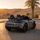 Детский электромобиль Mercedes-AMG GT R Roadster M 6315EBLRS-11 серый двухместный, 2 мотора по 320W, EVA, кожа, Bluetooth, MP3 mp-343643 фото 6