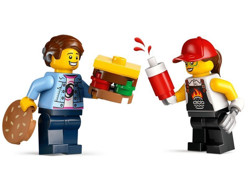 Конструктор LEGO City Бургерная, 194 деталей 60404 bab-395848 фото